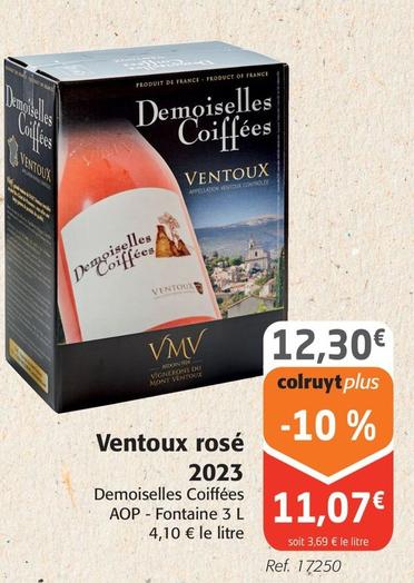Demoiselles Coiffées - Ventoux Rosé 2023