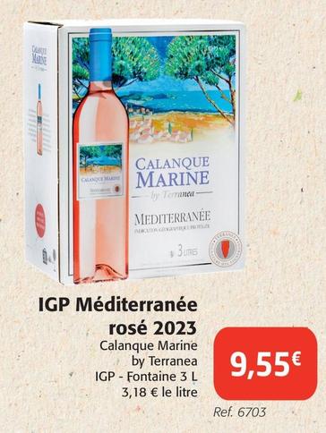Terranea - Igp Méditerranée Rosé 2023