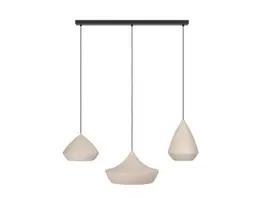 Suspension en métal sable TORREMOLINOS E27 3X28W offre à 259€ sur Keria Luminaires