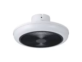 Ventilateur plastique blanc SAYULITA LED INT 3X8,5W offre à 109€ sur Keria Luminaires