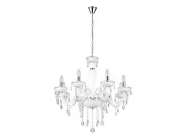 Lustre verre blanc CARPENTO E14 8X40W offre à 399€ sur Keria Luminaires