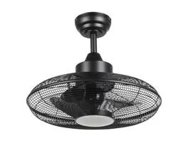 Ventilateur métal noir IGELDO LED INT 1X15W offre à 269€ sur Keria Luminaires