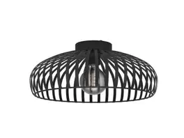 Plafonnier métal noir MOGANO 3 D43CM E27 1X40W offre à 73,9€ sur Keria Luminaires