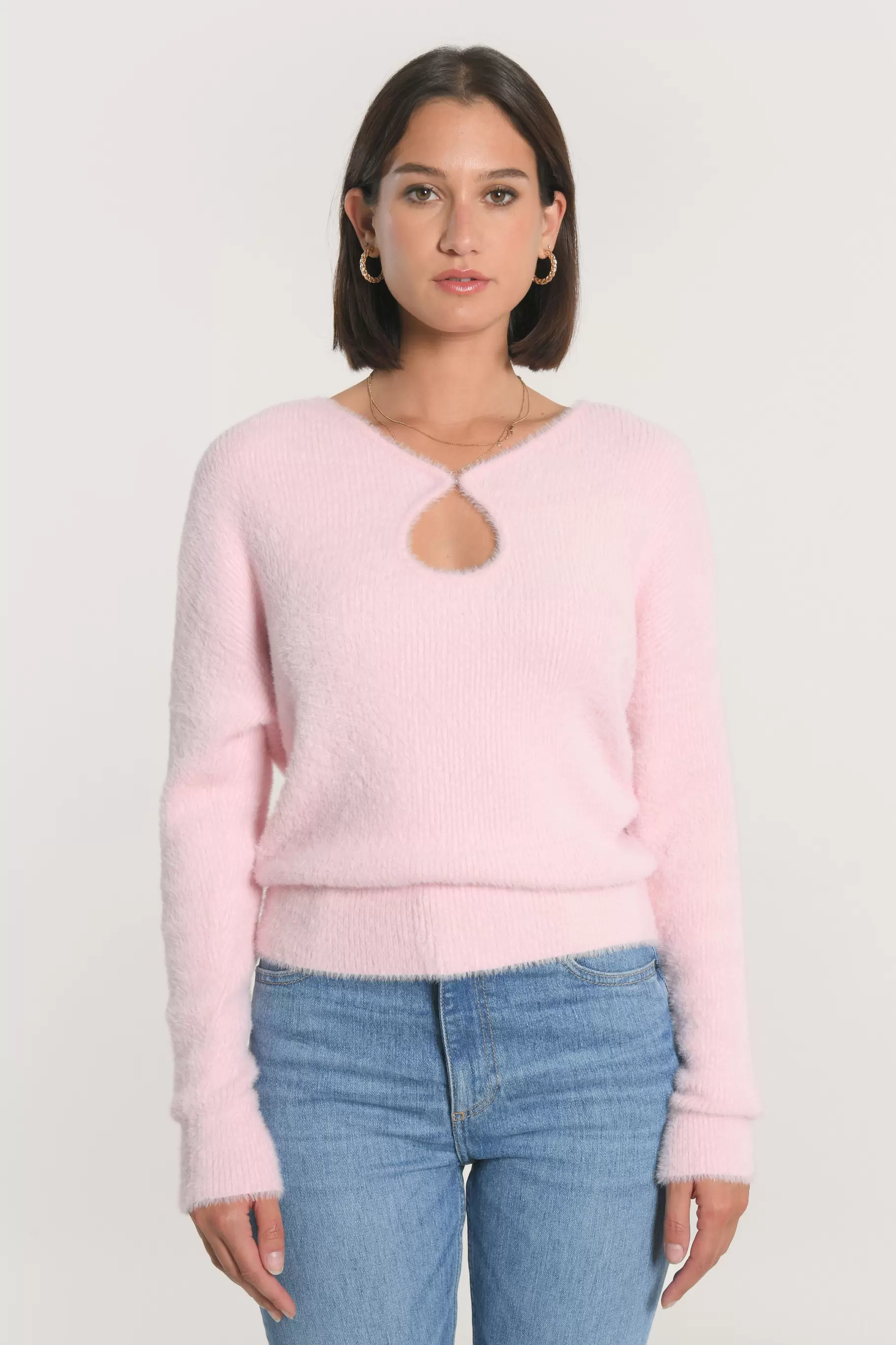 PULL MYLO ROSE PÂLE offre à 79€ sur Kookai