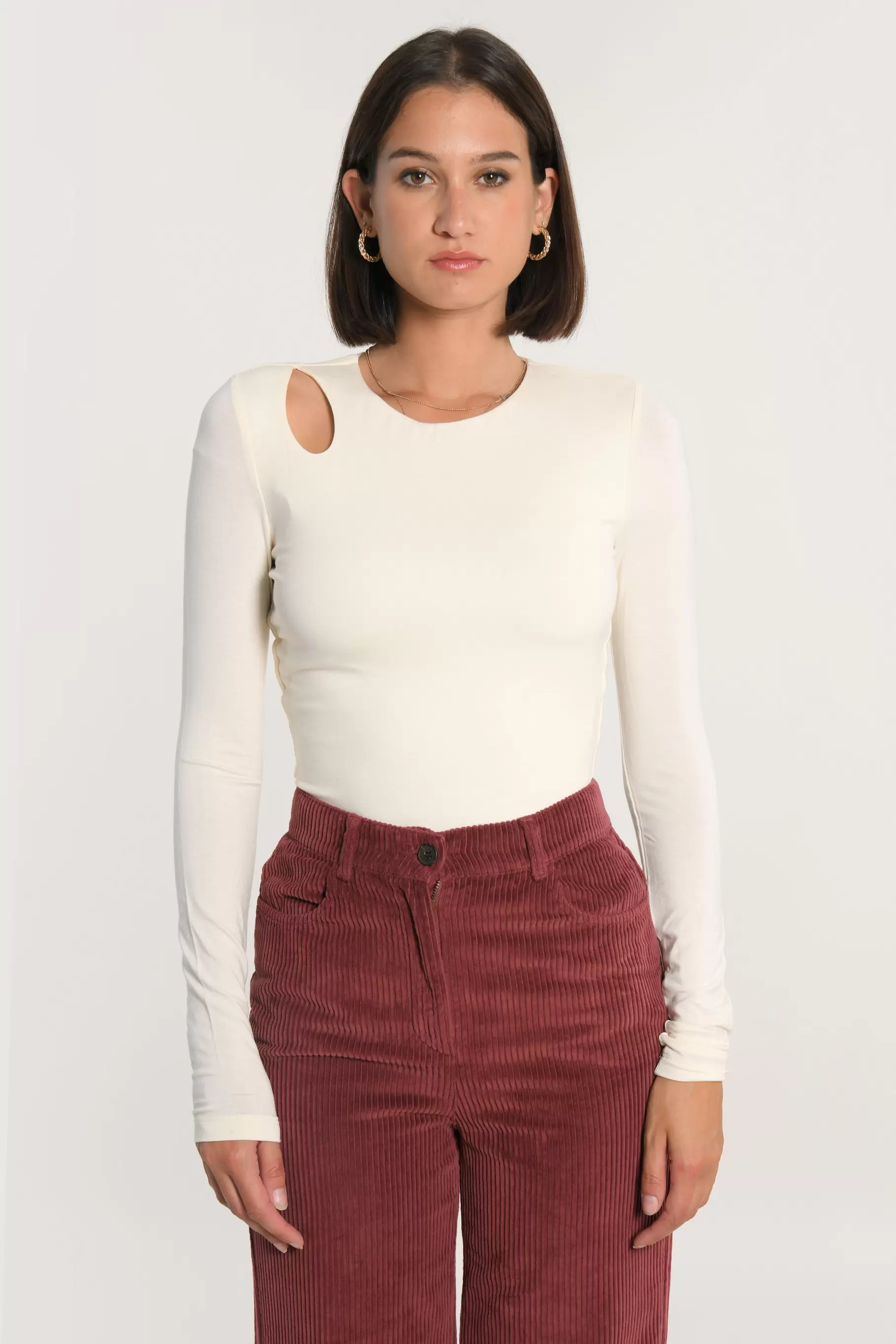 TOP CATHY ECRU offre à 49€ sur Kookai