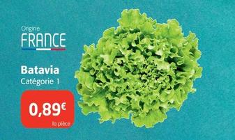  Batavia - Salade offre à 0,89€ sur Colruyt