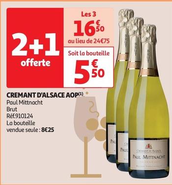 Paul Mittnacht - Cremant D'alsace AOP