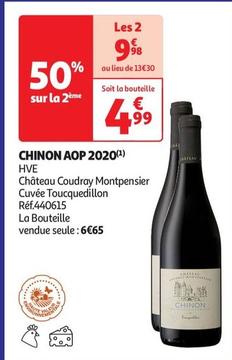 Château Coudray Montpensier - Chinon AOP 2020