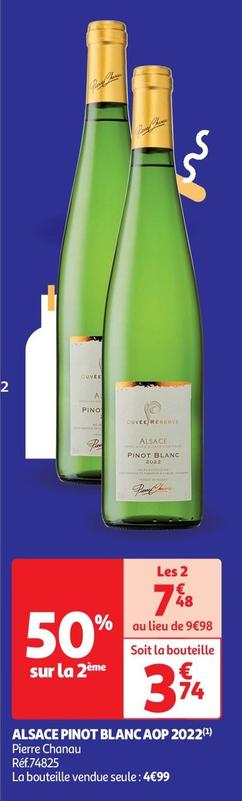 Alsace Pinot Blanc Aop 2022