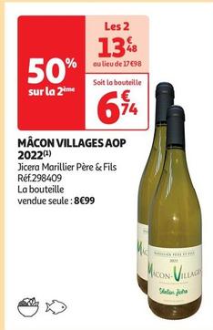 Marillier Père & Fils - Mâcon Villages AOP 2022