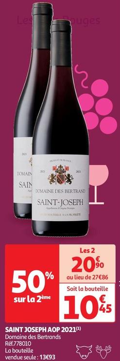 Domaine Des Bertrand - Saint Joseph  AOP 2021