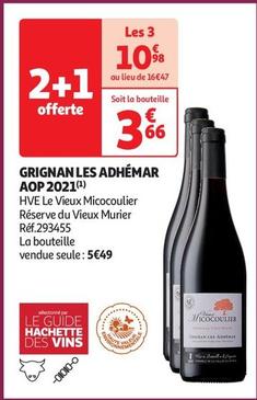 La Bouteille - Grignan Les Adhémar AOP 2021