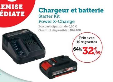 Chargeur Et Batterie offre à 32,99€ sur Hyper U