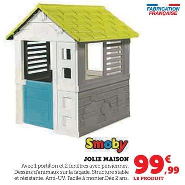 Smoby - Jolie Maison offre à 99,99€ sur Hyper U