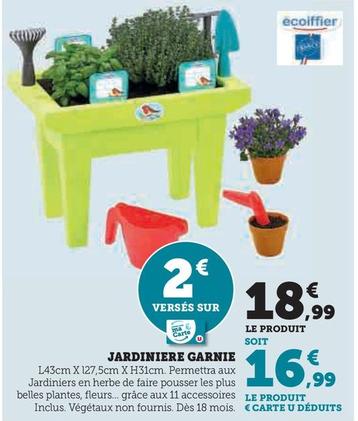 Écoiffier - Jardiniere Garnie offre à 18,99€ sur Hyper U