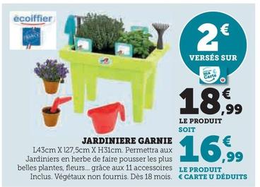 Jardiniere Garnie offre à 18,99€ sur Hyper U