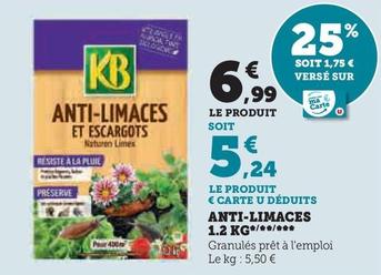 Anti-Limaces 1.2 Kg offre à 6,99€ sur Super U