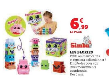 Simba - Les Bloxies offre à 6,99€ sur Super U