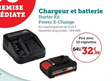 Chargeur Et Batterie offre à 32,99€ sur Super U