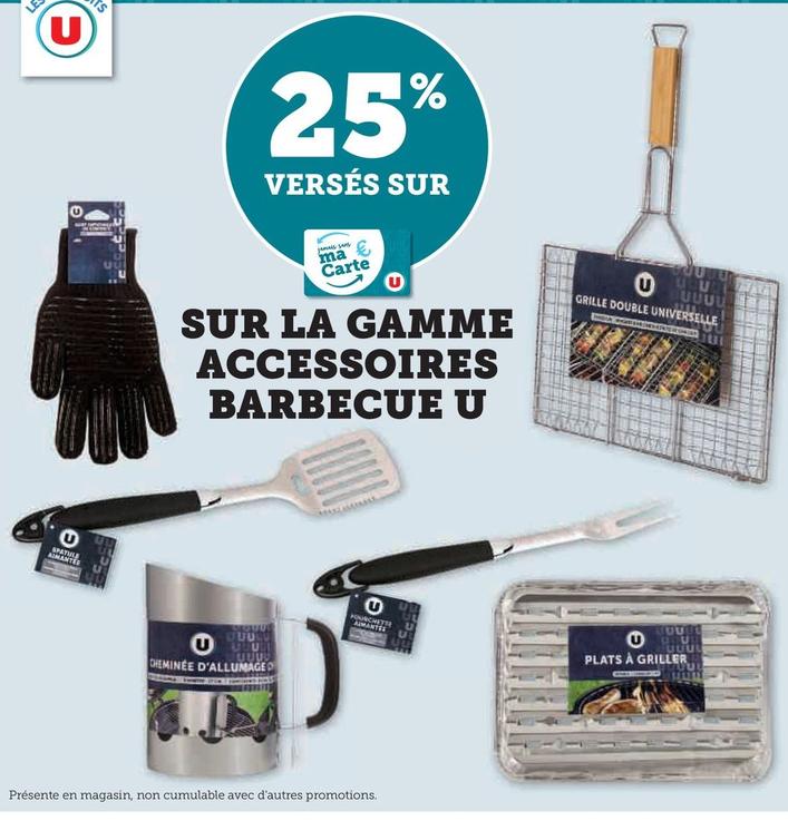 Sur La Gamme Accessoires Barbecue U offre sur Super U