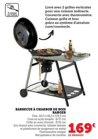 Barbecue À Charbon De Bois Ranger offre à 169€ sur Super U