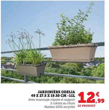 Le Jardin - Jardiniere Odelia offre à 12,99€ sur Super U