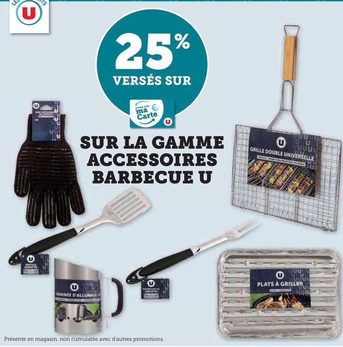 Sur La Gamme Accessoires Barbecue U offre sur U Express