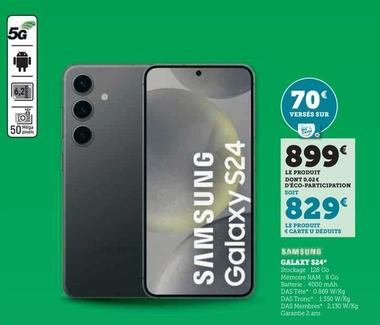Samsung - Galaxy S24 offre à 829€ sur Hyper U