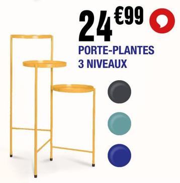 Porte-Plantes 3 Niveaux offre à 24,99€ sur La Foir'Fouille
