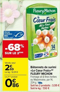 Surimi offre sur Carrefour Market