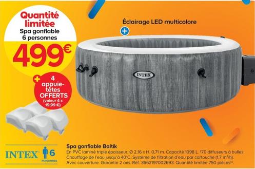 Intex - Spa Gonflable Baltik