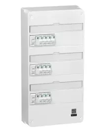 nf, life is on, schneider electric - coffret electrique 39 modules