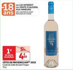 côtes de provence aop 2023