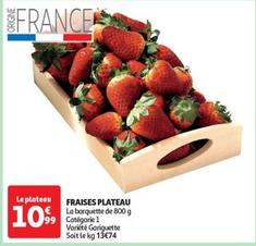 Fraises Plateau