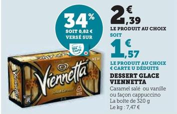 Algida - Dessert Glace Viennetta offre à 1,57€ sur Hyper U