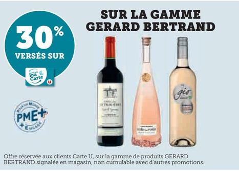 Gérard Bertrand - Sur La Gamme offre sur Super U