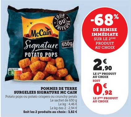 Mccain - Pommes De Terre Surgelees Signature  offre à 2,9€ sur Super U