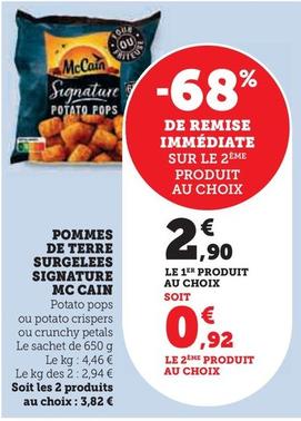 Mccain - Pommes De Terre Surgelees Signature offre à 2,9€ sur U Express