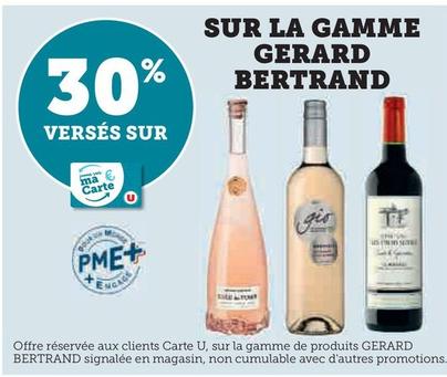 Gerard Bertrand - Sur La Gamme  offre sur U Express