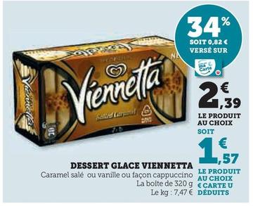 Viennetta - Dessert Glace offre à 2,39€ sur U Express