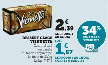 Viennetta - Dessert Glace offre à 2,39€ sur U Express