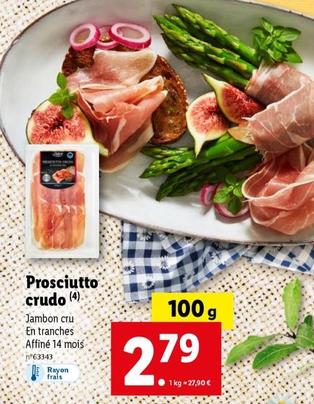 Deluxe - Prosciutto Crudo offre à 2,79€ sur Lidl