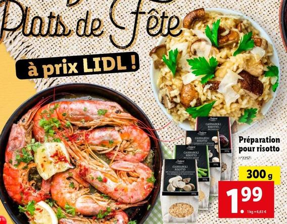 Deluxe - Préparation Pour Risotto offre à 1,99€ sur Lidl