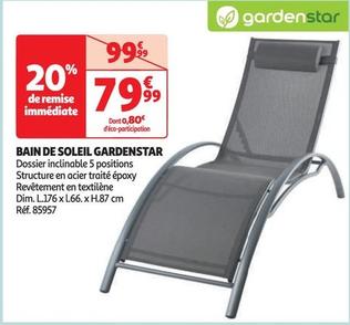 gardenstar - bain de soleil