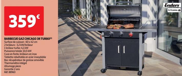 enders - barbecue gaz chicago 3r turbo