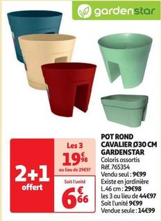 Gardenstar - Pot Rond Cavalier 