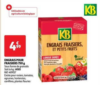 kb - engrais pour fraisiers 750g