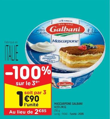 Galbani - Mascarpone 41,5% M.G.