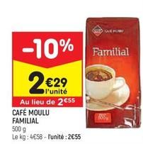 Leader Price - Café Moulu Familial