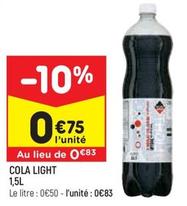 leader price - cola light